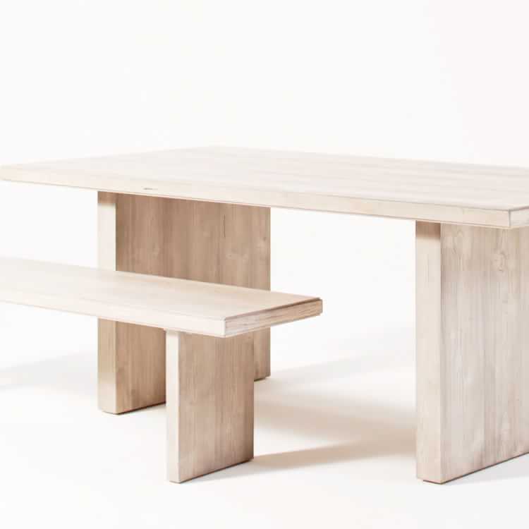 Nixon Rosa Plank Dining Table